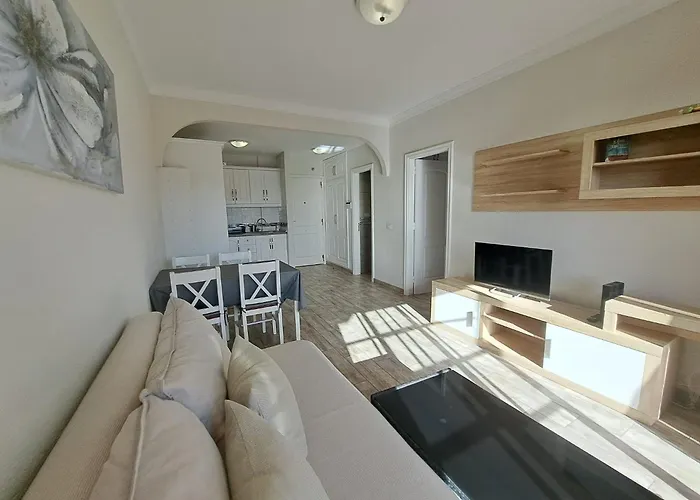 Atlantic 3 One Bedroom, Sea Front, In Complex With Pool 코스타델실렌시오